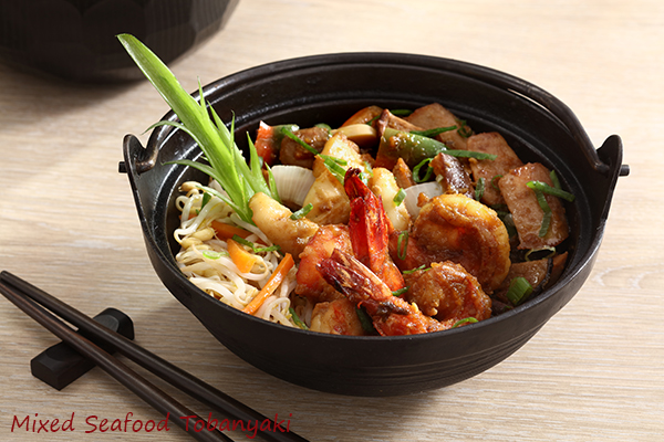 Mixed Seafood Tobanyaki